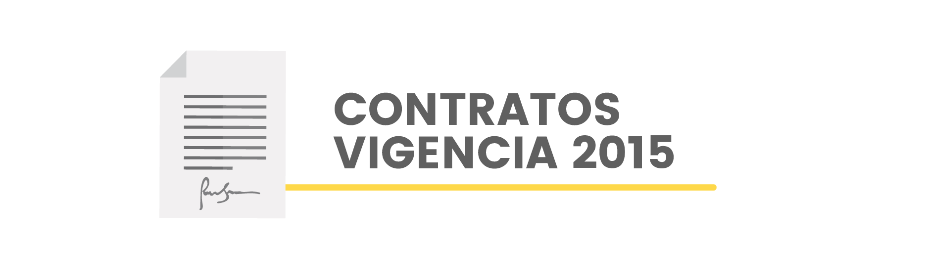 Contratos Vigencia 2015